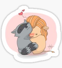 Eifersüchtiger Löwe Sticker