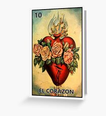 El Corazon Greeting Card