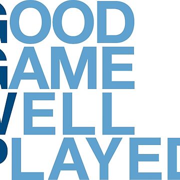 GGWP o GG WP - significa Good Game Well Played en la camiseta de manga  larga Gamer