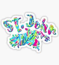 St. John, US Virgin Islands Sticker