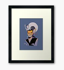 night man Framed Print