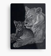 Mother's arms Metal Print