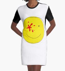 injury Graphic T-Shirt Dress