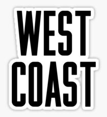 West Coast Sticker