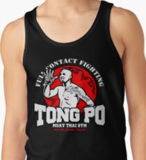 NEW TONG PO MUAY THAI FIGHTER VILLAIN KICKBOXER VAN DAMME MOVIE Tank Top