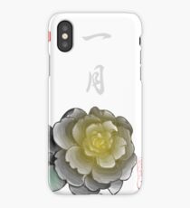 Inked Petals of a Year January iPhone Case/Skin