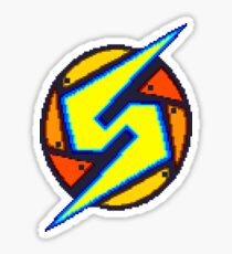 Pegatina Super Metroid - Samus Logotipo