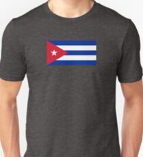 Cuba Flag - Cuban National Flag T-Shirt Sticker Unisex T-Shirt