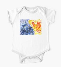 Fancy Rooster Art One Piece - Short Sleeve