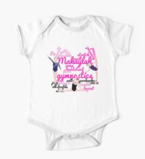 Personalised Gymnastics Collage - Makaylah One Piece - Short Sleeve