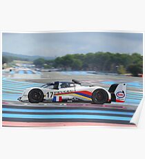 Peugeot 905 - Paul Ricard Schaltung Frankreich Poster