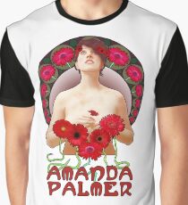Camiseta gráfica Amanda Palmer - Alphonse Mucha