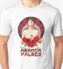 Amanda Palmer - Alphonse Mucha Unisex T-Shirt