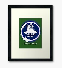 TAHITI Beach Paradise Framed Print