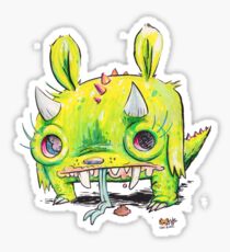 Subatomic Photon Muncher Sticker