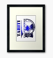 TAHITI Party Paradise Island Framed Print