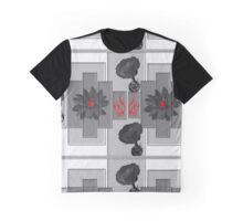 black and white graphic tee