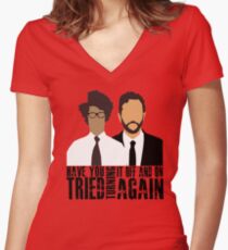 IT Crowd Women's Fitted V-Neck T-Shirt