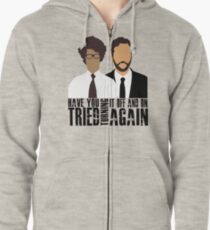 IT Crowd Zipped Hoodie