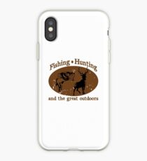 Fishing and Hunting iPhone Case