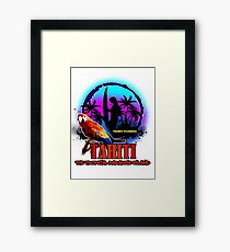 TAHITI Summer Paradise Framed Print