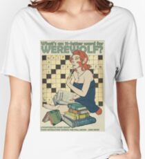 What Is An 11-Letter Word For Werewolf? Women's Relaxed Fit T-Shirt