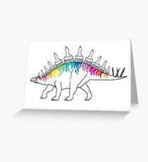 Stegodrawus Greeting Card
