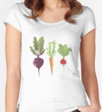 Vegetables Women's Fitted Scoop T-Shirt
