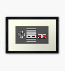 NES Controller Framed Print