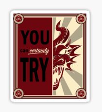 Time to Kill the Dragons Sticker