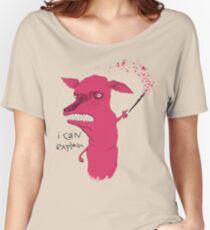 Bad Explanation Art Dog Women's Relaxed Fit T-Shirt