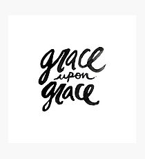 Grace upon Grace Photographic Print