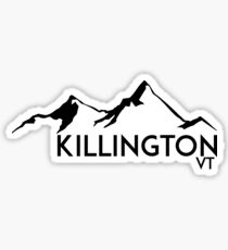 KILLINGTON VERMONT Mountain Skiing Snowboard Biking Hiking Ski Camping Sticker