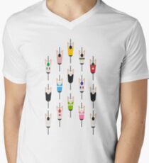 Bicycle squad Men's V-Neck T-Shirt