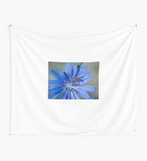 Summer time flower and bee Wall Tapestry