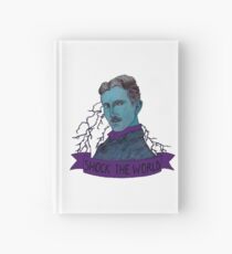 Nikola Tesla - Shock the World Hardcover Journal