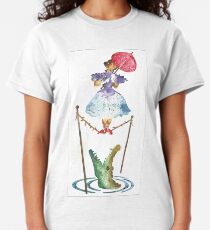 Perilous Pink Parasol - Stretching Portrait Classic T-Shirt