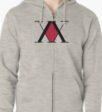 Hunter x Hunter Logo Zipped Hoodie