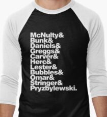 THE WIRE Men's Baseball ¾ T-Shirt