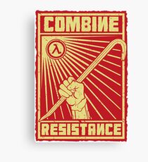 Combine Resistance Canvas Print