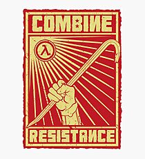 Combine Resistance Photographic Print