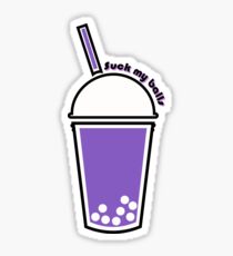 suck my (tapioca) balls Sticker
