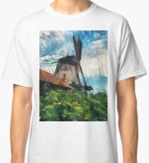 sketching windmill Classic T-Shirt