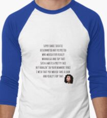 Top That with Polly Men's Baseball ¾ T-Shirt