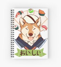 Oishī (Fan variation) Spiral Notebook