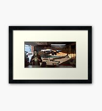 Garage Framed Print