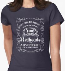 Redheads: 100% Trouble! by stlgirlygirl Women's Fitted T-Shirt