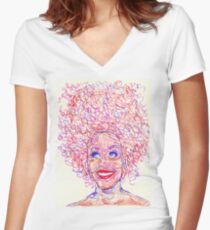 Jill Women's Fitted V-Neck T-Shirt