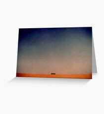 bus to nowhere Greeting Card