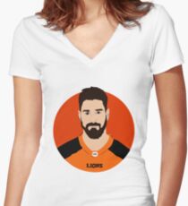 Jason Arakgi Women's Fitted V-Neck T-Shirt